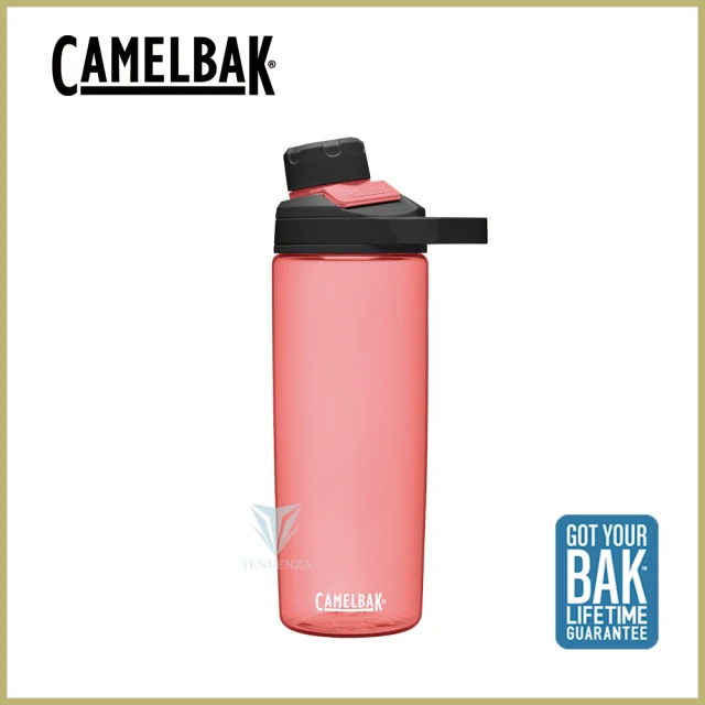 【CAMELBAK】600ml 戶外運動水瓶 玫瑰粉(RENEW/磁吸蓋/戶外水瓶)