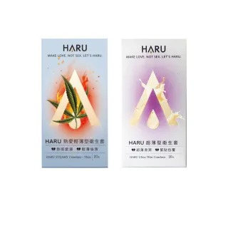 【Haru含春】輕盈貼身組合保險套20入(熱愛輕薄型10入+超薄型10入)
