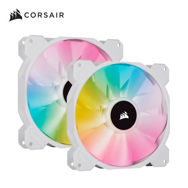 【CORSAIR 海盜船】SP140 RGB ELITE風扇x2 + 控制器(二色任選)