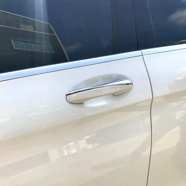 【IDFR】Benz 賓士 A-class W177 2019~on 鍍鉻銀 車門把手蓋 上蓋(車門把手蓋 門把手外蓋)