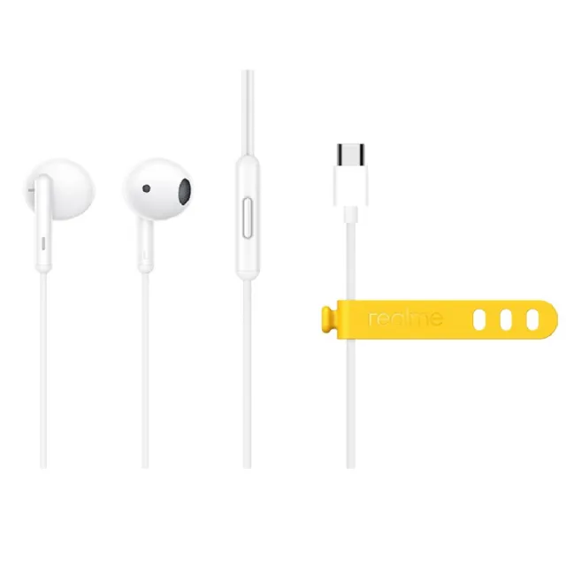 【Realme】拆封新品 真我Buds Classic 原廠半入耳式耳機 Type C(盒裝)