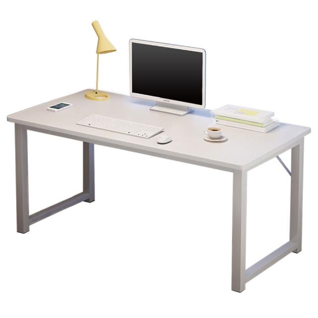 【AOTTO】簡約加厚款鋼木書桌-120CM(辦公桌 電腦桌)