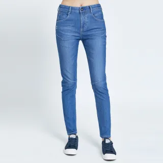【EDWIN】女裝 JERSEYS迦績E-FUNCTION EJ6 3D立體牛仔褲(拔洗藍)