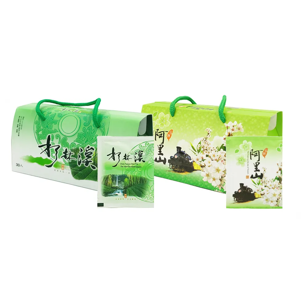 【新造茗茶】台灣高山極品袋茶包任選2.5gx30包x2盒(阿里山/杉林溪)