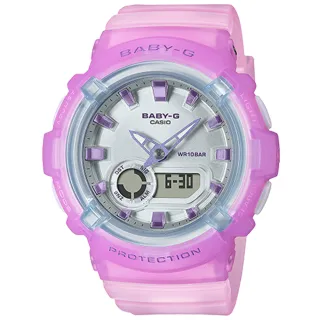 【CASIO 卡西歐】BABY-G 運動潮流雙顯錶(BGA-280-6A)