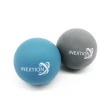 【INEXTION】Therapy Balls 筋膜按摩療癒球 2入組 - 淺藍+天灰(50D+65D 天然橡膠按摩球 台灣製)