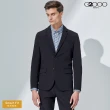 【G2000】時尚雙釦平紋式西裝式外套-黑色(1111100199)