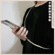【Timo】iPhone/安卓 手機通用款 小香風掛繩背帶組