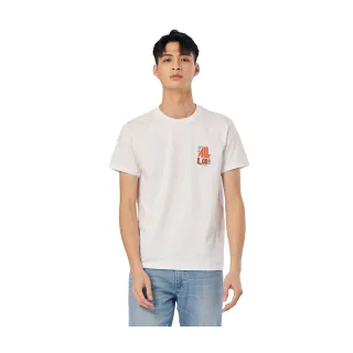 【Lee 官方旗艦】男裝 短袖T恤 / Its ALL Lee 古董白 標準版型(LL220054K14)