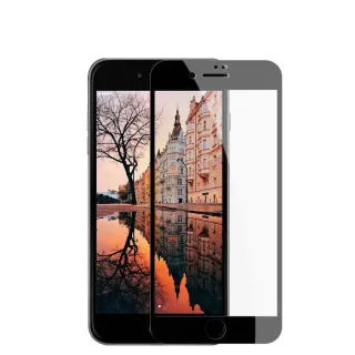 IPhone SE2/SE3 4.7吋 3D全滿版覆蓋黑框透明鋼化玻璃疏油鋼化膜保護貼玻璃貼(SE3保護貼SE3鋼化膜)