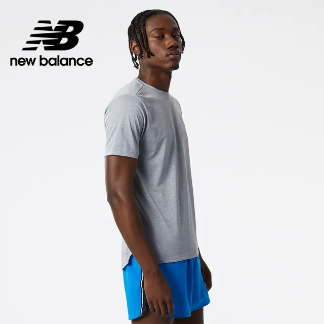 【NEW BALANCE】NB ICEX短袖T_男裝_灰色_AMT21262AG(亞版 版型正常)