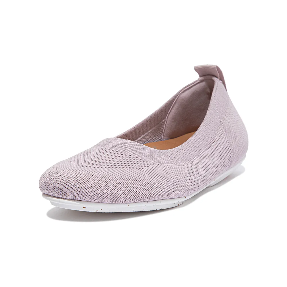 【FitFlop】ALLEGRO e01 MULTI-KNIT BALLET PUMPS 經典芭蕾舞鞋/娃娃鞋-女(紫丁香色)