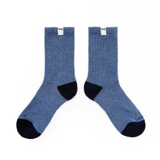 【HOWDE LAB】Classic Socks Blue Snow 藍雪 經典藍系列 銀離子 抗菌纖維 除臭襪 中高筒襪 長襪 男女款