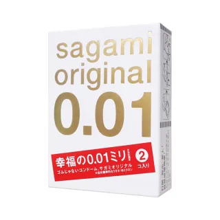 【Dr. 情趣】相模Sagami 0.01PU保險套2入/盒