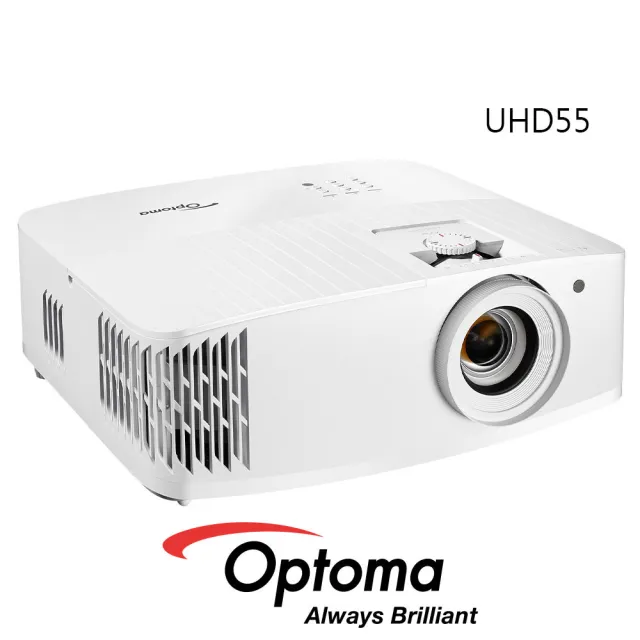 【OPTOMA】OPTOMA UHD55 4K UHD 旗艦級智慧家庭娛樂投影機 公司貨 原廠保固(4K高畫質投影機)