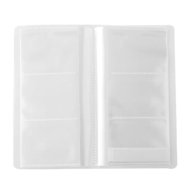 【MUJI 無印良品】聚丙烯票卡夾/側入式收納.3段.60個口袋