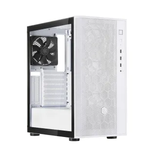 【SilverStone 銀欣】FAR1W-G-V2(ATX 電腦機殼 白色  鋼化玻璃側板)
