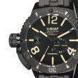 【U-Boat】9015 薩默索黑色DLC 超耐石碳鋼機械潛水錶 自動上鍊 46mm(台灣獨家總代理)