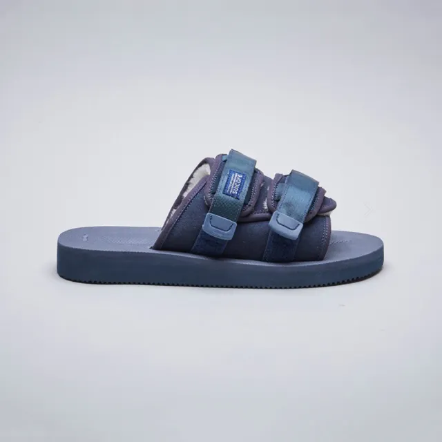 【SUICOKE】MOTO-Mab OG-056MAB-NY 海軍藍 毛絨 保暖 抗菌內裡 魔鬼氈 拖鞋 SK21056MABNY