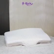 【9Rich】護頸紓壓工學乳膠枕 SGS 認證(天然乳膠枕)