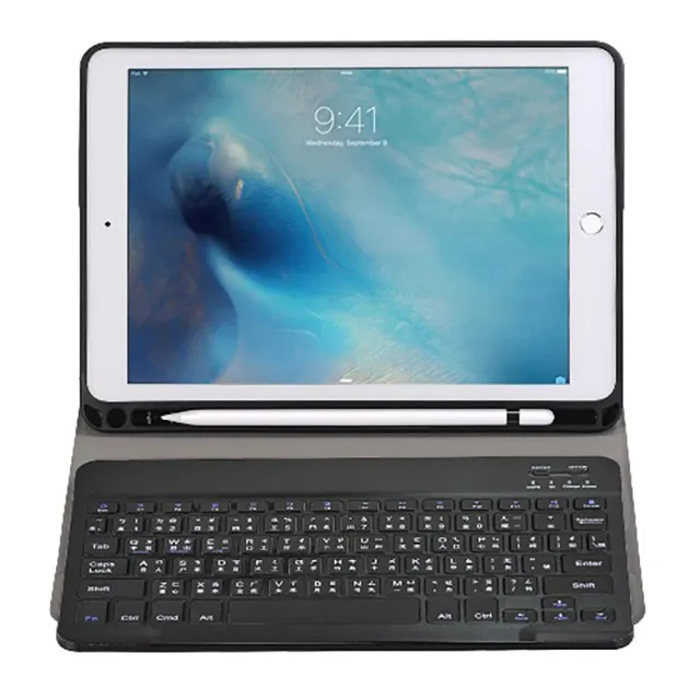 Powerway For iPad 9.7吋平板專用時座型藍牙鍵盤/皮套