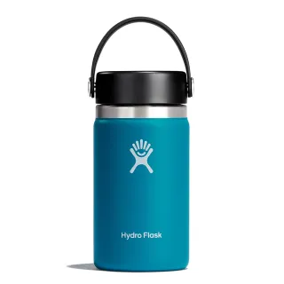 【Hydro Flask】12oz/354ml 寬口提環保溫杯(湖水藍)(保溫瓶)