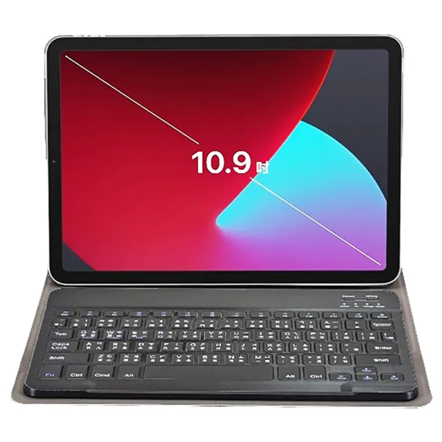 Powerway For iPad 10.9吋平板專用時典型藍牙鍵盤/皮套(Air5/Air 4)