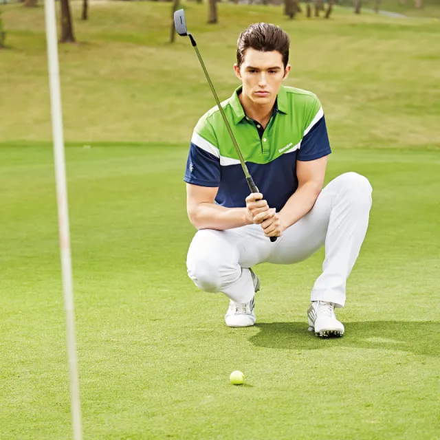 【Snowbee 司諾比】知性風格短袖POLO衫(男款高爾夫襯衫 高爾夫球衣 高球上衣)