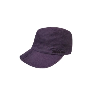 【Mountneer 山林】中性透氣抗UV折眉軍帽-暗紫-11H12-92(防曬帽/機能帽/遮陽帽/休閒帽)