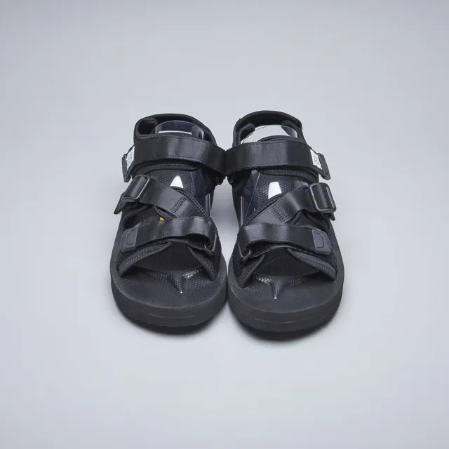 【SUICOKE】KISEE-V OG-044V 黑色 魔鬼氈 VIBRAM 黃金大底 斜帶 涼鞋 SK22044VBK