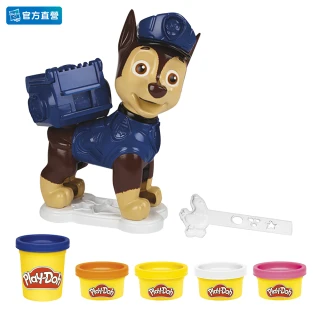 【PLAYDOH 培樂多】卡通系列-汪汪隊立大功遊戲組 F1834(幼兒黏土玩具/無毒黏土/趣味益智玩具/汪汪隊玩具)