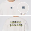 【Lee 官方旗艦】男裝 短袖T恤 / 像素風格 古董白 舒適版型 / Urban Riders 系列(LL220176K14)