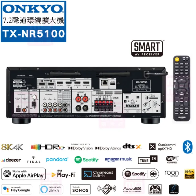 【ONKYO】TX-NR5100+Magnat Monitor Supreme 1002+center 252+IWQ 62(擴大機+主喇叭+中置+嵌入式喇叭)