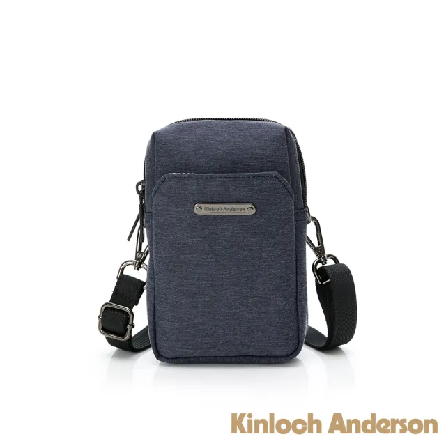 【Kinloch Anderson】Force極簡造型2WAY小包(藍色)