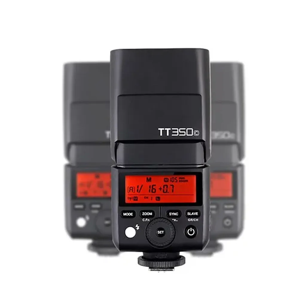 【Godox 神牛】TT350 迅麗TTL機頂閃光燈 FOR NIKON(公司貨-贈萬用布套柔光罩)