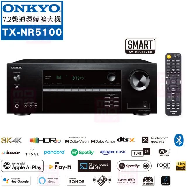 【ONKYO】TX-NR5100+Magnat Monitor Supreme 2002+center 252+Supreme 102(擴大機+主喇叭+中置+環繞喇叭)