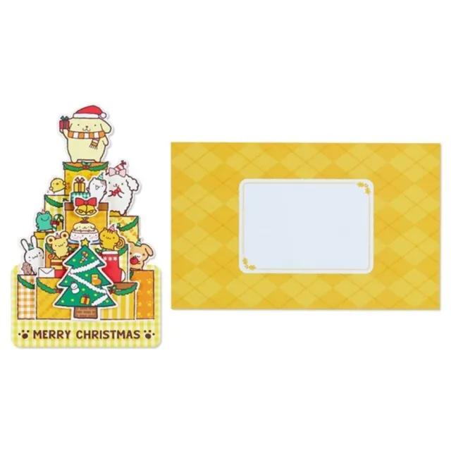 【小禮堂】布丁狗 造型立體聖誕卡片(平輸品)