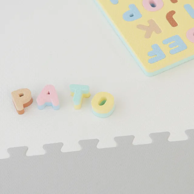 【PatoPato】知育玩具 - 字母學習拼圖(想像創造 手眼協調 發揮創意)