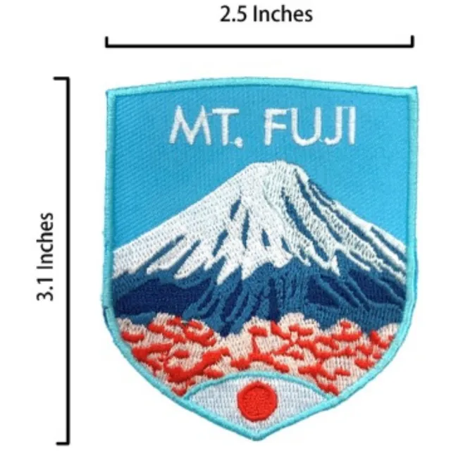 【A-ONE 匯旺】日本 富士山 JP FUJI 藝術補丁 燙布貼 熨燙布貼 INS打卡地標 旅遊(NO.239)