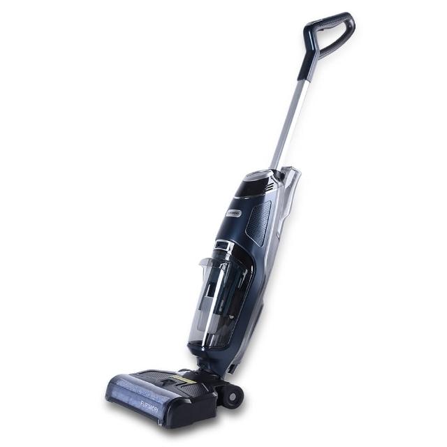 FURIMORI 富力森 FU-VC990 無線直立式吸塵器,搭載 HEPA 濾網與無刷馬達,提供強勁吸力與高效過濾。輕量設計僅 3.1kg~5kg,適用於木材、石材、大理石、短毛地毯、強化地板、木地板等,完美適合 20-30 坪空間。吸拖兩用功能,一機多用,1 年保固,輕鬆清潔家居環境。 FURIMORI富力森 FU-VC990