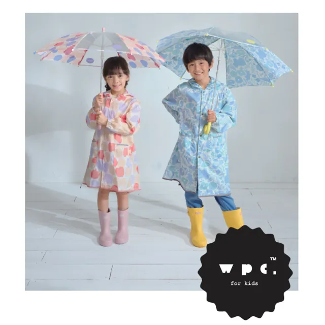 【w.p.c】空氣感兒童雨衣/超輕量防水風衣 附收納袋(動物奇緣M)