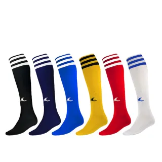 【LOOPAL 路寶】MIT台灣製 專業足球襪 成人足球襪 運動長襪 3雙組(運動襪 加厚 機能襪 成人25-28cm)