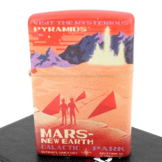 【Zippo】美系~Mars-火星圖案-540色彩印工法打火機