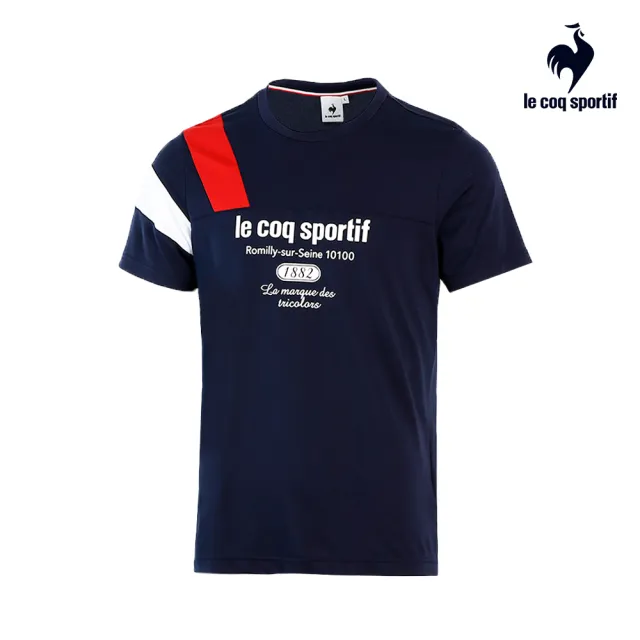 【LE COQ SPORTIF 公雞】涼感運動生活短袖T恤 中性-4色-LWP23607
