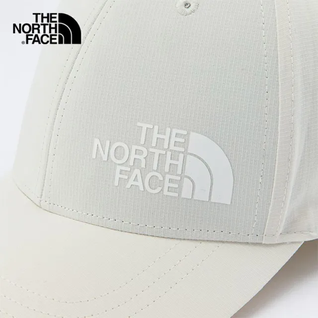 【The North Face 官方旗艦】北面女款白色吸濕排汗舒適運動帽｜5FXMN3N