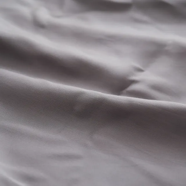 【戀家小舖】60支100%天絲枕套被套床包四件組-雙人(永恆系列-沉穩灰)