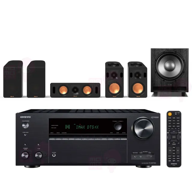 【ONKYO】TX-NR7100+RCS 5.0.4+MS-450(9.2聲道擴大機+古力奇 杜比全景聲喇叭組+重低音)