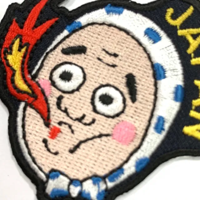 【A-ONE 匯旺】日本Q版 火男面具 地標熨燙刺繡布章 貼布 布標 燙貼 徽章 肩章 識別章 背(NO.196)