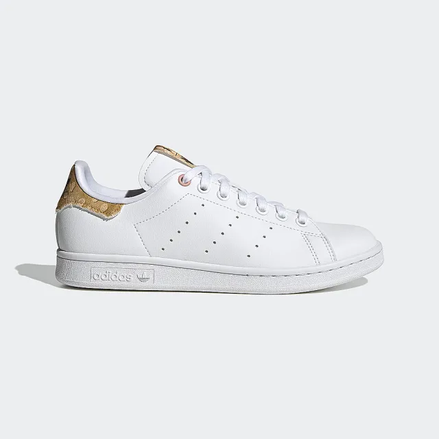 【adidas 愛迪達】運動鞋 慢跑鞋 休閒鞋 健走鞋 女鞋 白 DISNEY STAN SMITH W(GZ6251)