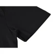 【EMPORIO ARMANI】EMPORIO ARMANI燙金EA7字母LOGO造型純棉短袖T恤(黑x金字)